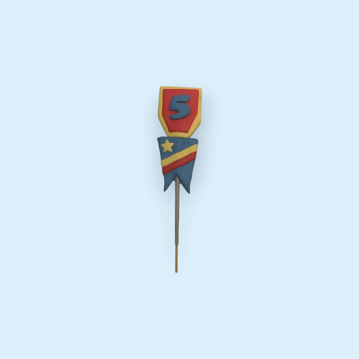 Knight and Dragon Cake Topper Set – Edible Medieval Decorations for Kids' Birthday Cakes