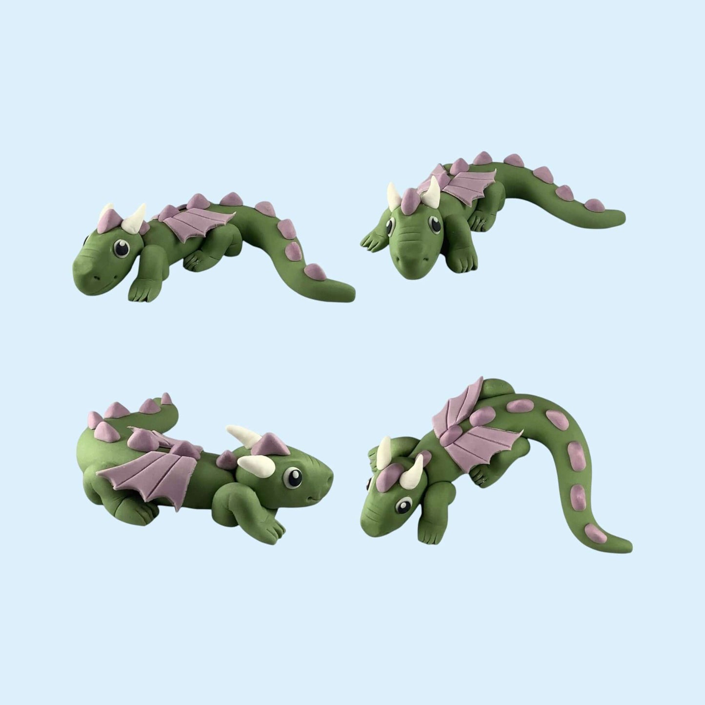 Knight and Dragon Cake Topper Set – Edible Medieval Decorations for Kids' Birthday Cakes