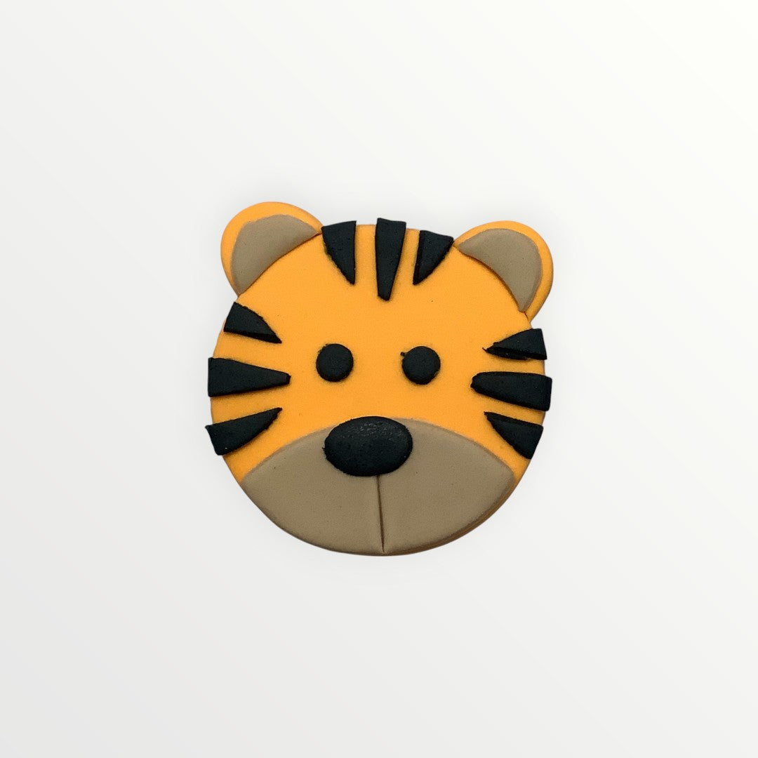 Zoo Animal Cupcake Toppers – Edible Fondant Safari Set
