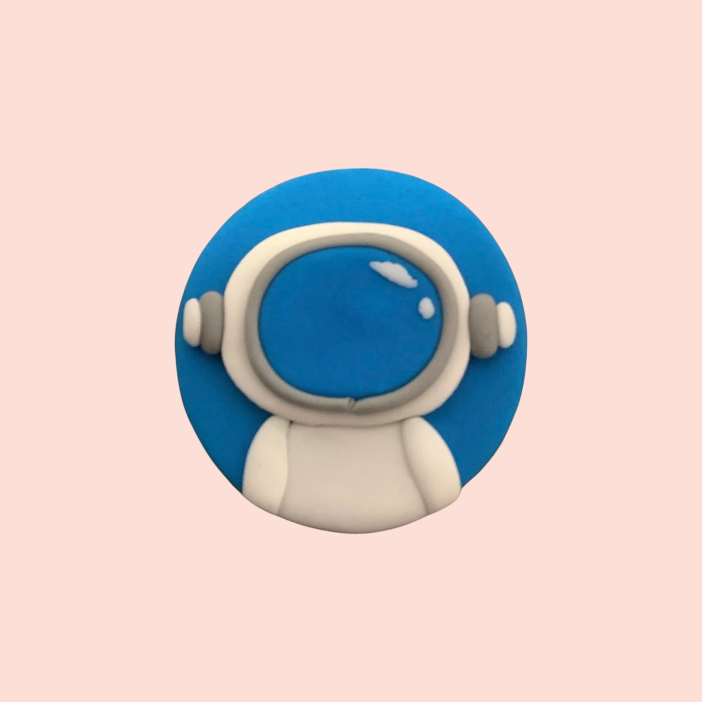 Astronaut Space Cake Topper – Rocket, Moon & Custom Age (Edible)