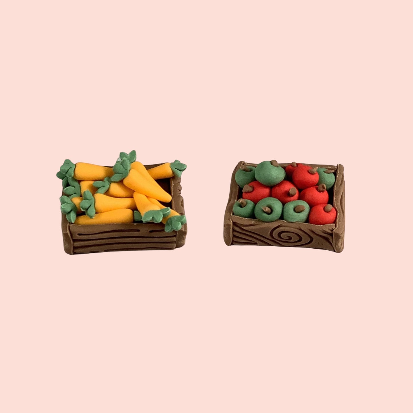 edible fruit and veg horse riding cake topper set