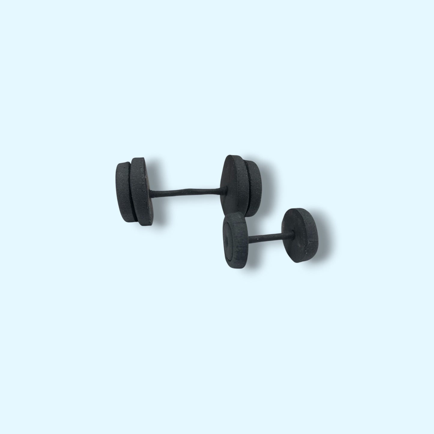 Gym Set Cake Topper – Edible Fitness Theme Cake Decorations