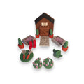 Personalised Garden Cake Topper – Shed, Plants & Gardening Tools (Edible)