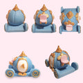 Princess Carriage Cake Topper – Edible Fondant Decoration for Fairytale Birthdays