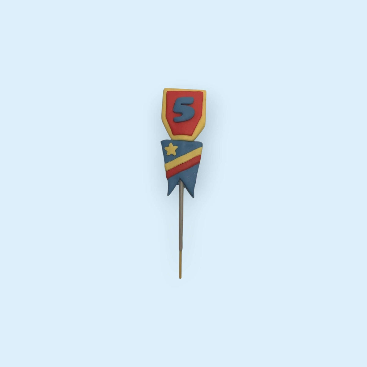 Knight and Dragon Cake Topper Set – Edible Medieval Decorations for Kids' Birthday Cakes