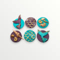 Mermaid Cupcake Toppers – Edible Fondant Under-the-Sea Set