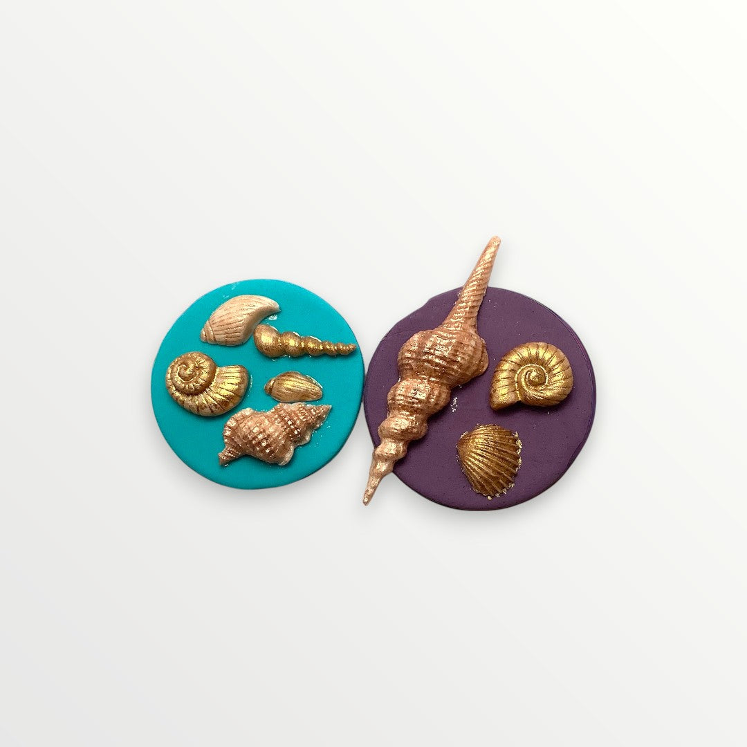 Mermaid Cupcake Toppers – Edible Fondant Under-the-Sea Set