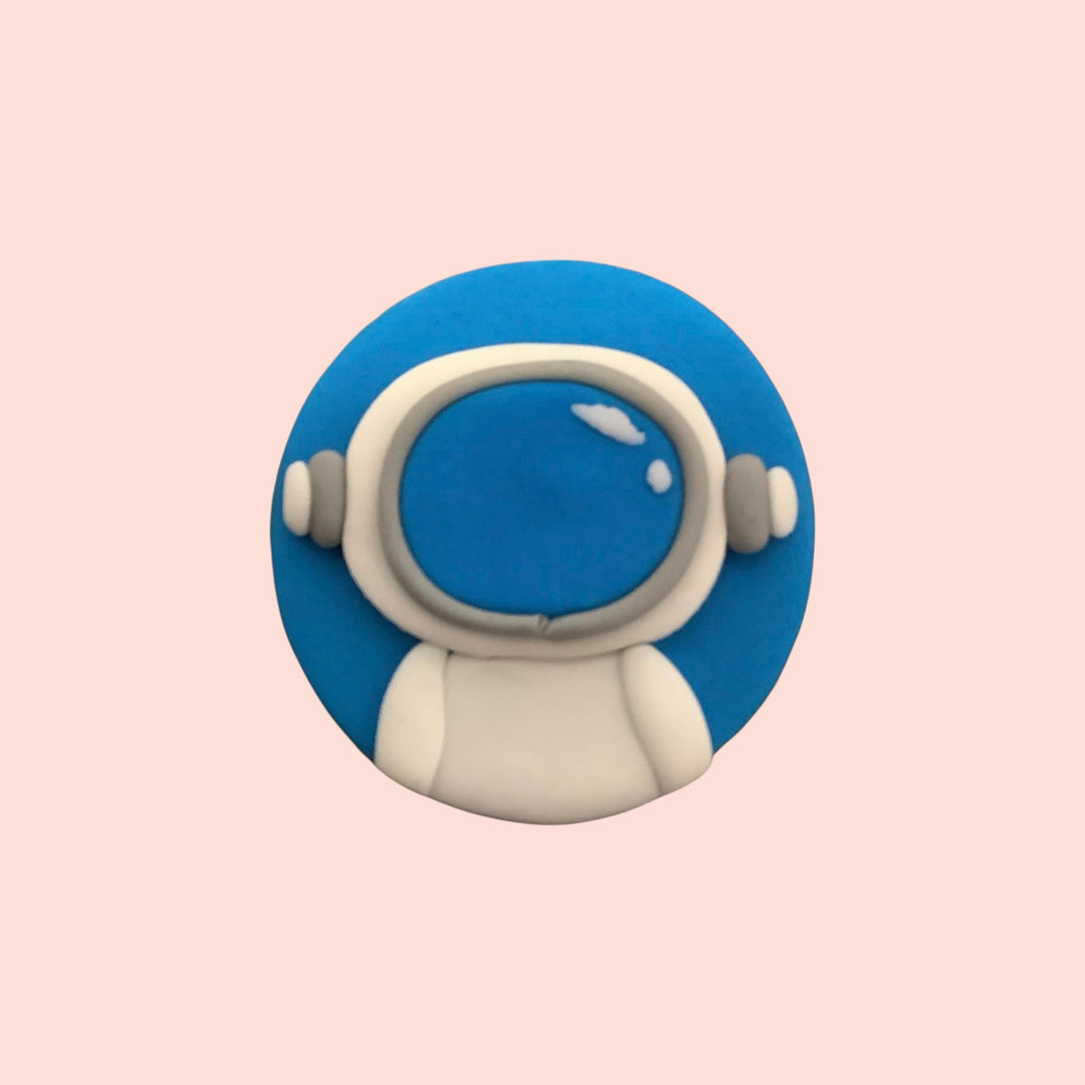 Astronaut Space Cake Topper – Rocket, Moon & Custom Age (Edible)