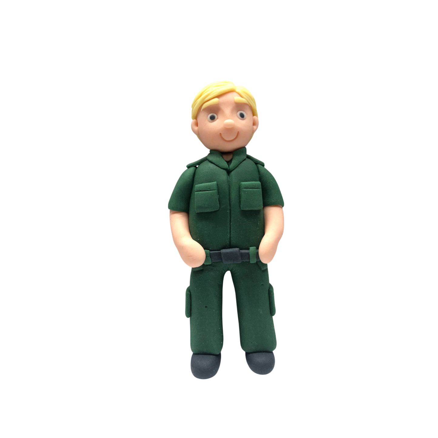 Personalised Edible Paramedic Cake Topper – Icing Figure Decoration