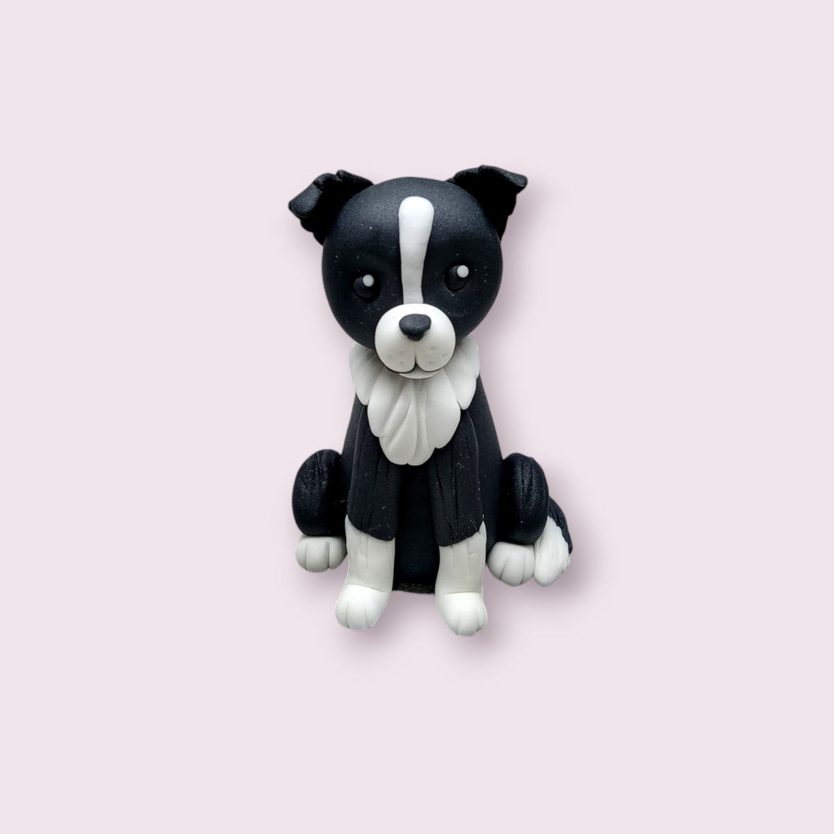 Edible Border Collie Dog Cake Topper UK