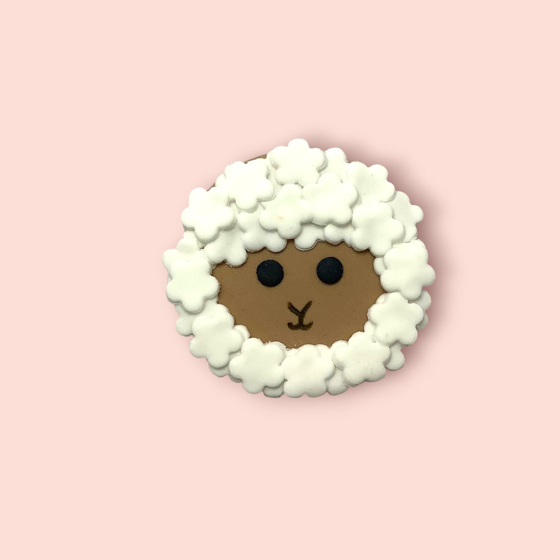 Edible sheep farm animal cupcake topper UK